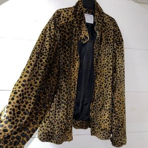 URBAN OUTFITTERS Leopard/Cheetah Print Jacket